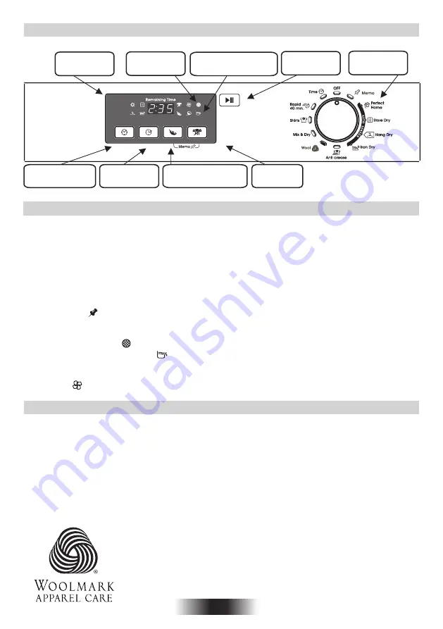 Candy GrandO Vita GVC D101WB Скачать руководство пользователя страница 38