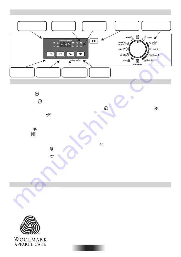 Candy GrandO Vita GVC D101WB Скачать руководство пользователя страница 52