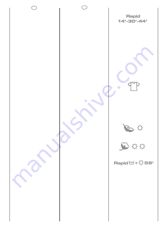 Candy GS W 377 DH User Instructions Download Page 64