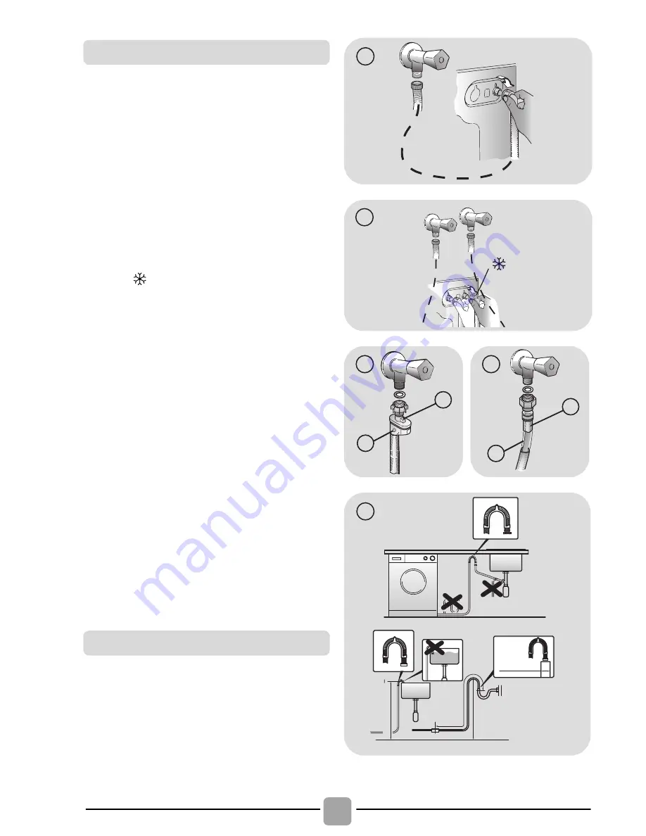 Candy GV158T3W User Manual Download Page 6