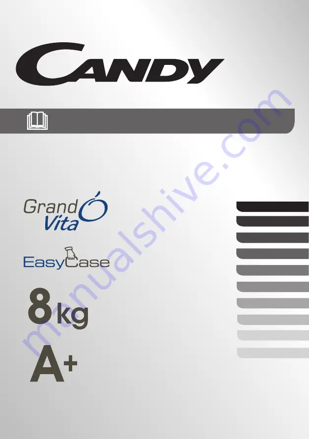 Candy GVH 9813NA1 Скачать руководство пользователя страница 1