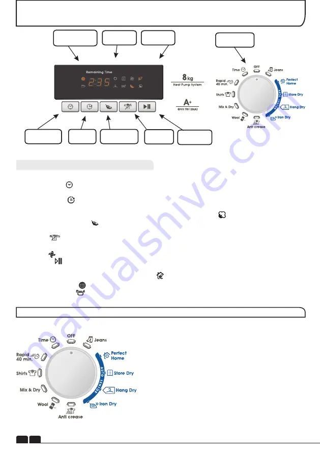 Candy GVH 9813NA1 Скачать руководство пользователя страница 52