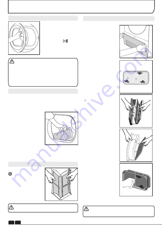 Candy GVH 9813NA1 Instruction Book Download Page 124