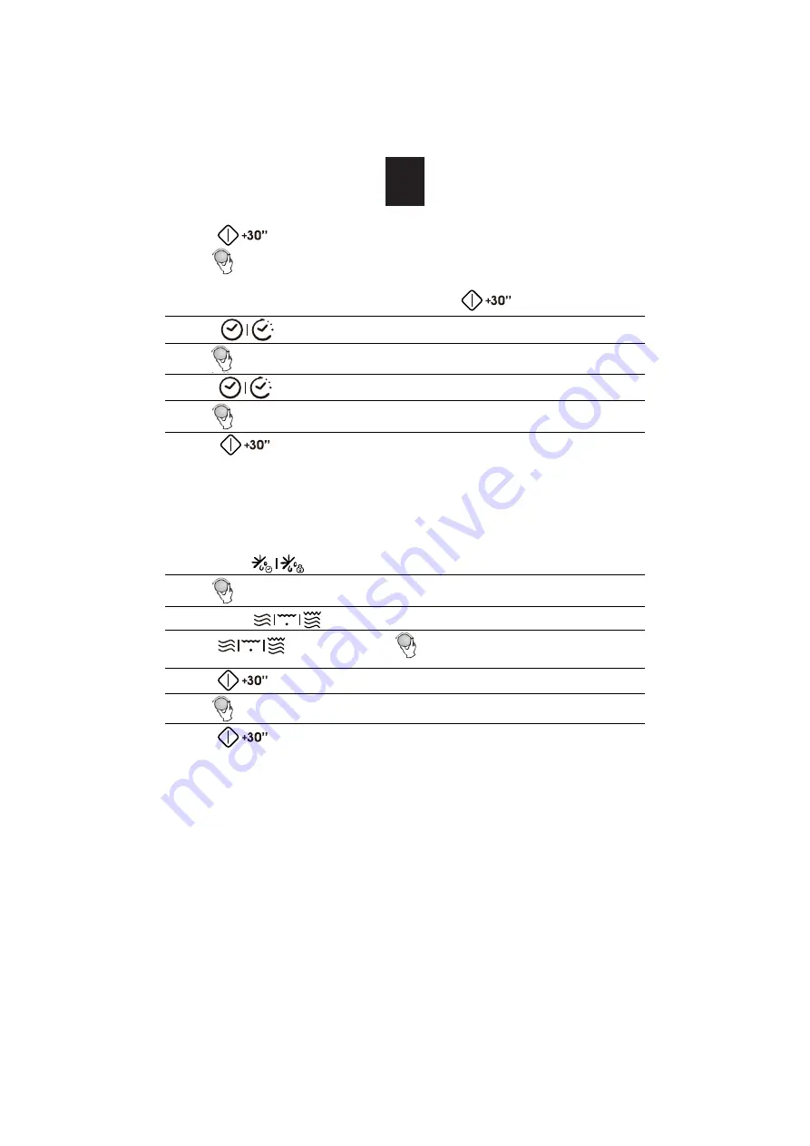 Candy MIC 20G DFB Instructions For Use Manual Download Page 58