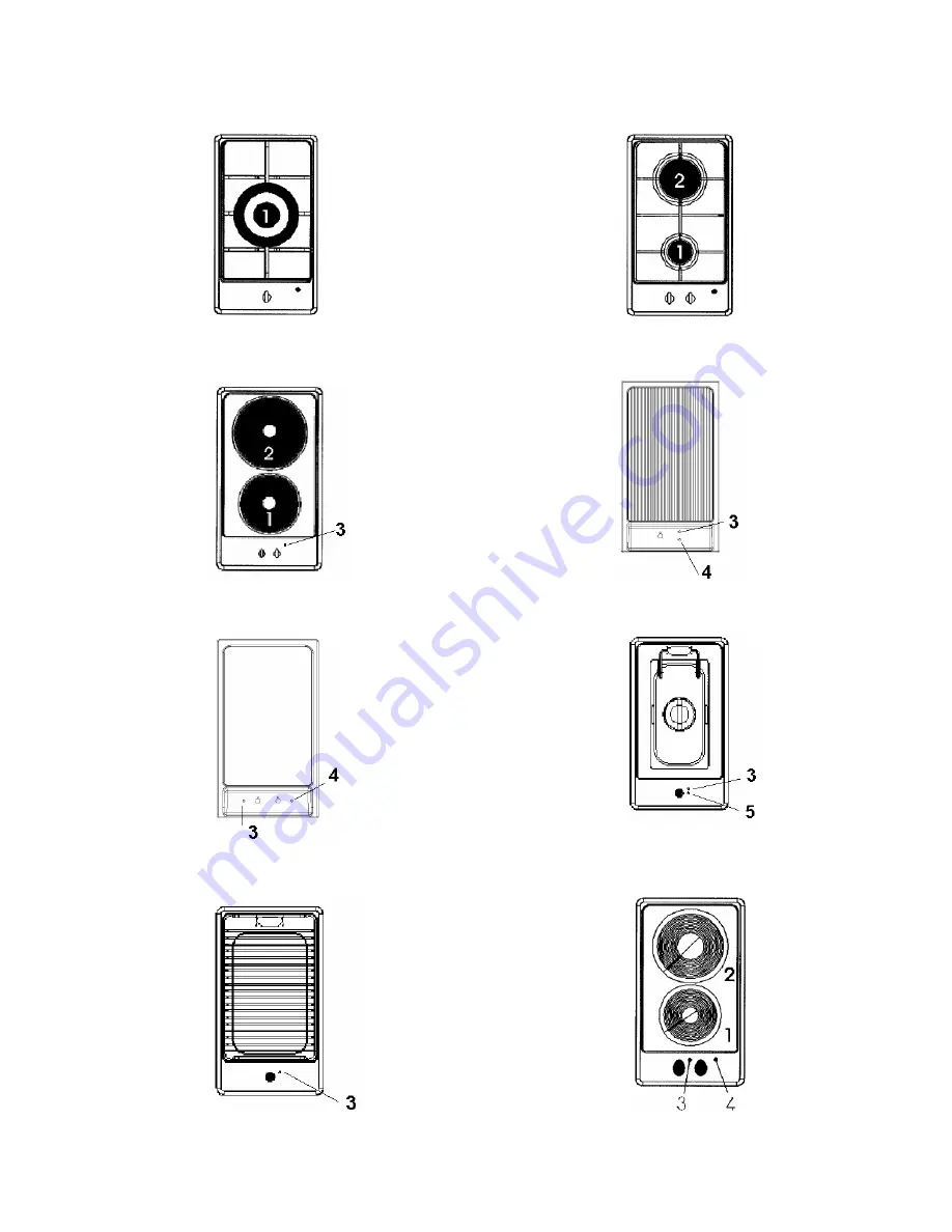 Candy MULTIPURPOSE BUILT-IN HOBS Instruction Manual Download Page 114