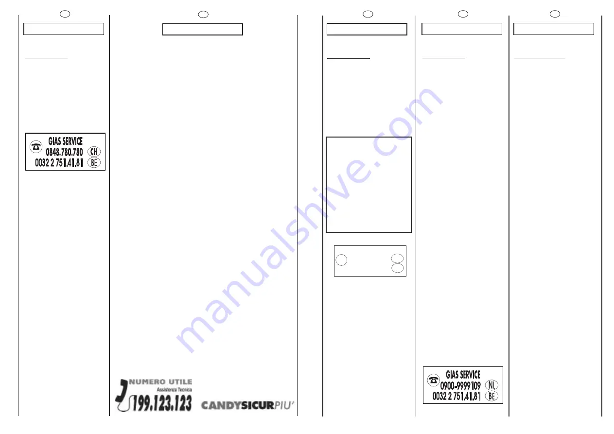 Candy Optima CO 146 F User Instructions Download Page 5