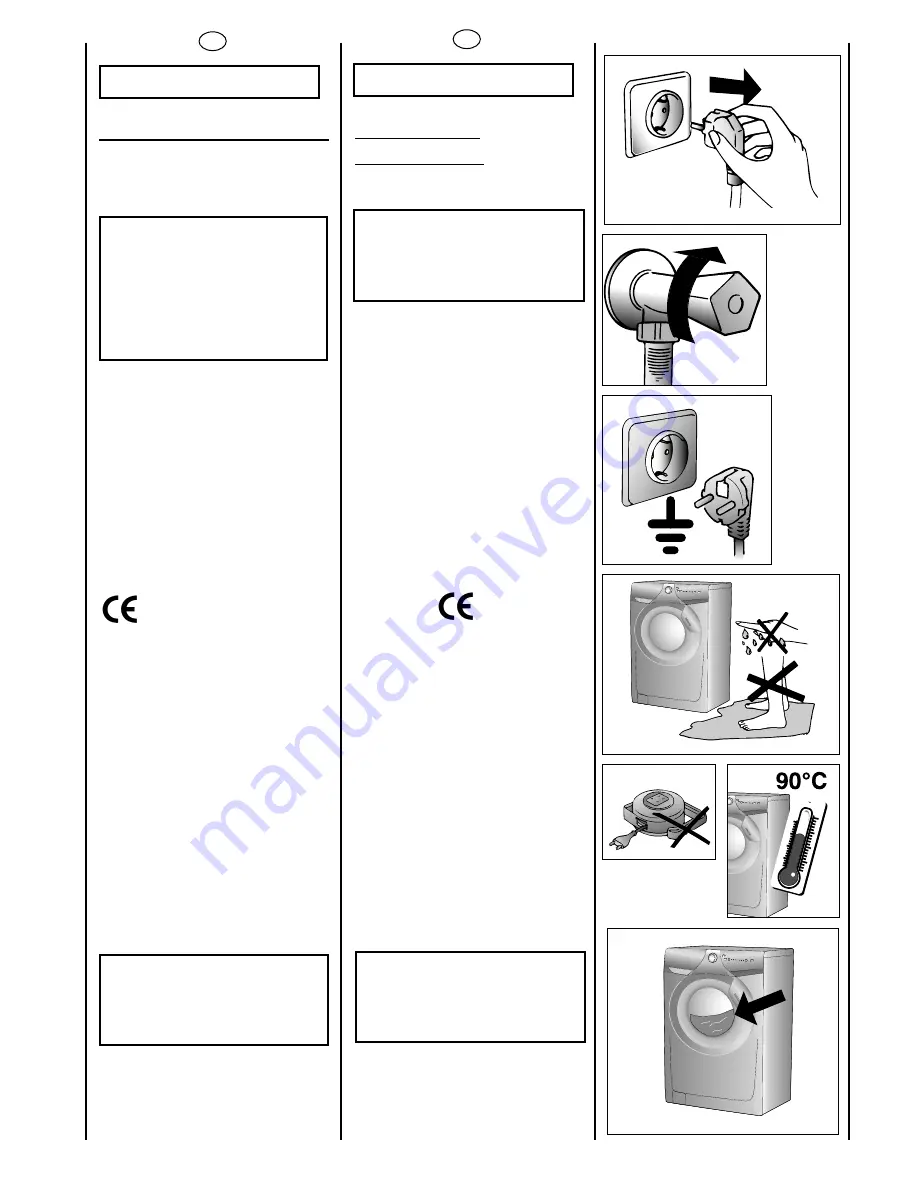 Candy Optima CO D1 User Instructions Download Page 10