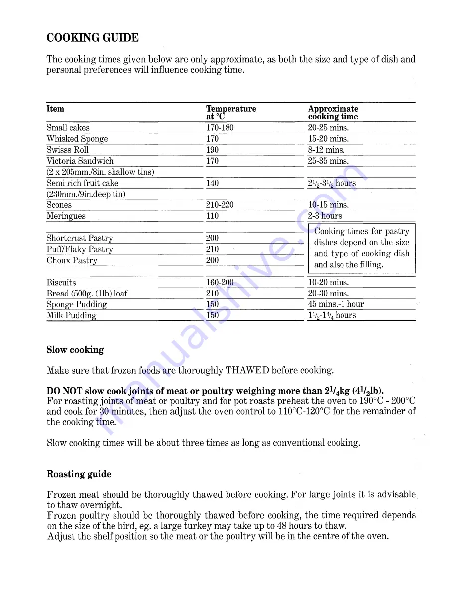 Candy TC 21 Instruction And Installation Book Download Page 19