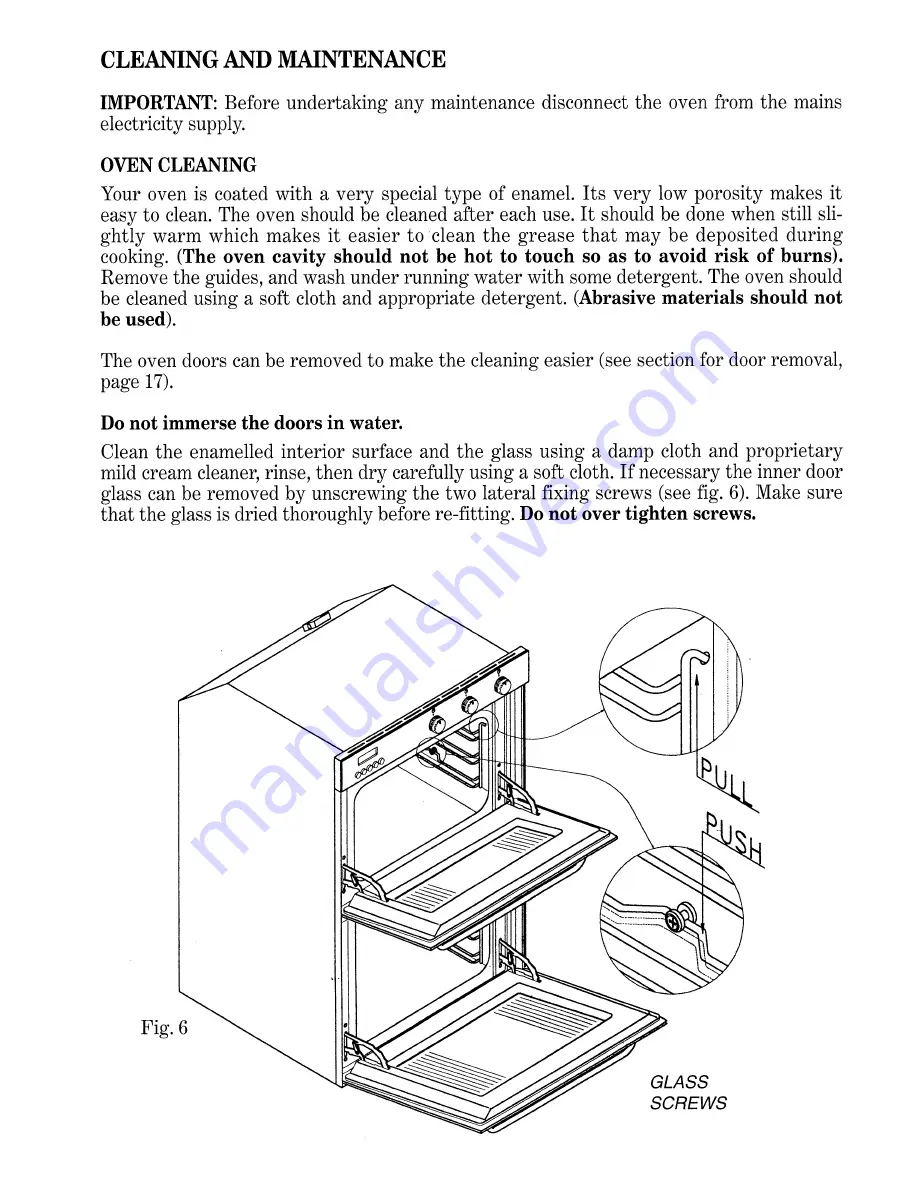 Candy TC 21 Instruction And Installation Book Download Page 21