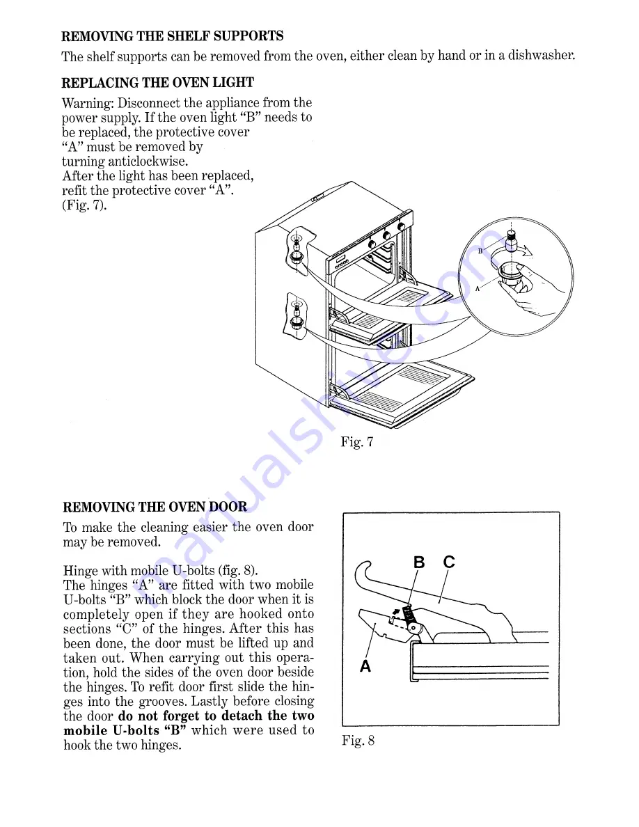 Candy TC 21 Instruction And Installation Book Download Page 22