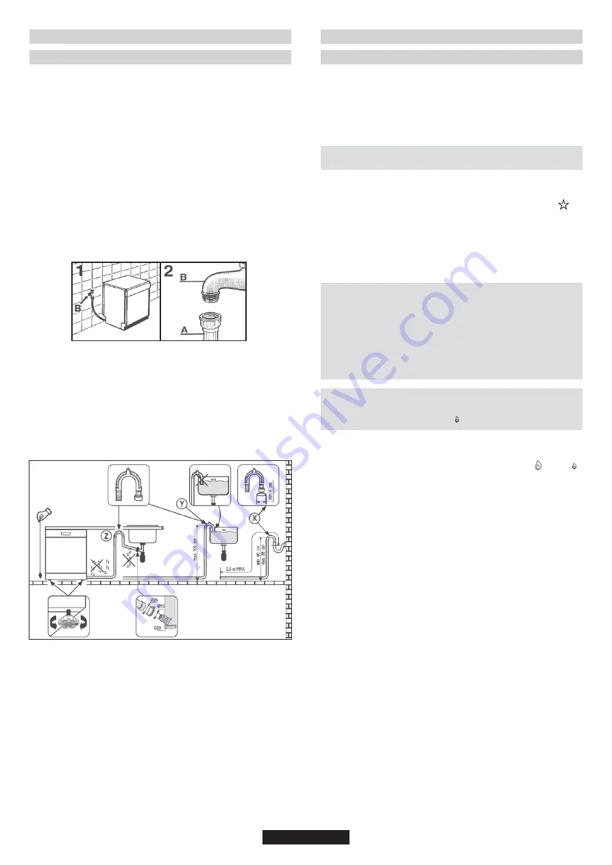 Candy TRIO TRI 5 Instructions For Use And Installation Download Page 10