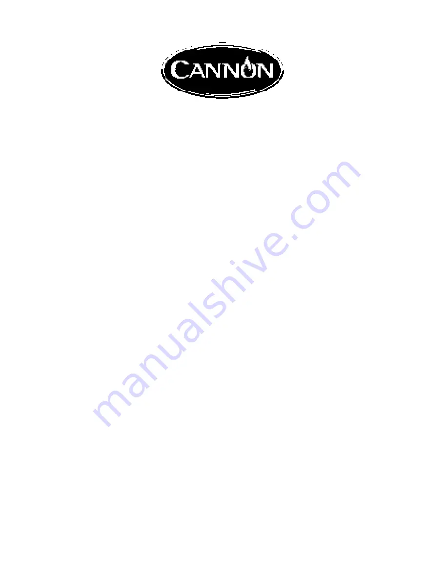 Cannon CHESTER 10540G MK2 Use And Installation Instructions Download Page 1