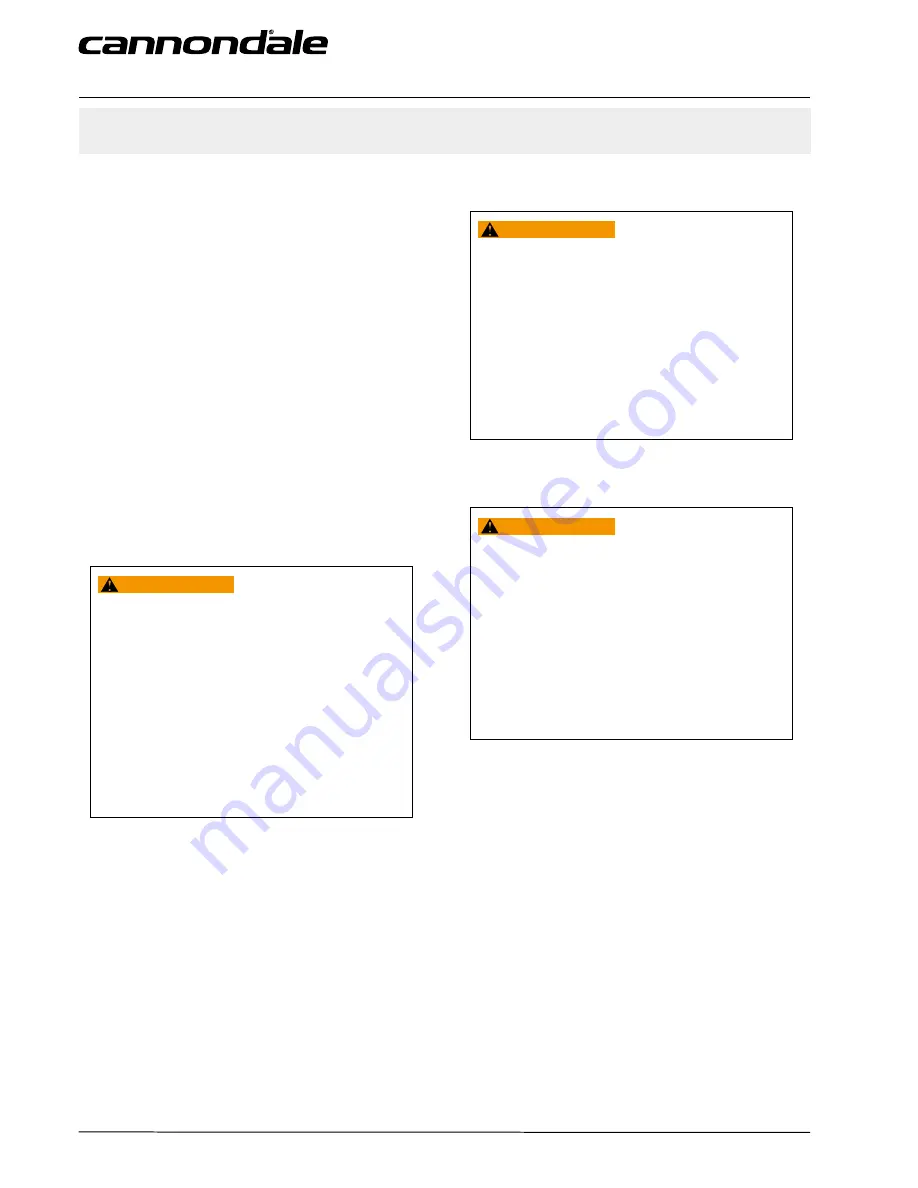 Cannondale MOTERRA LT Owner'S Manual Download Page 4