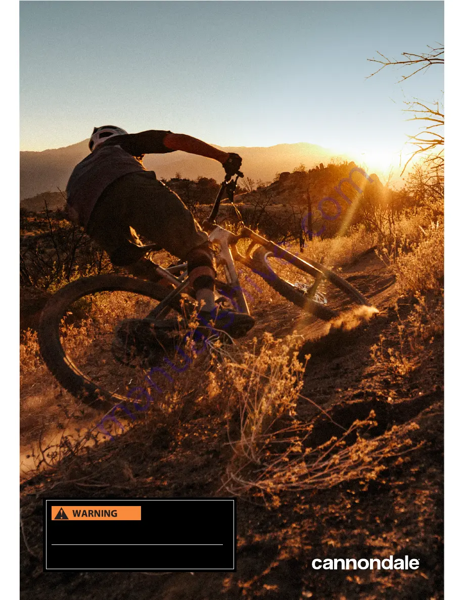 Cannondale Trigger 2019 Owner'S Manual Supplement Download Page 1