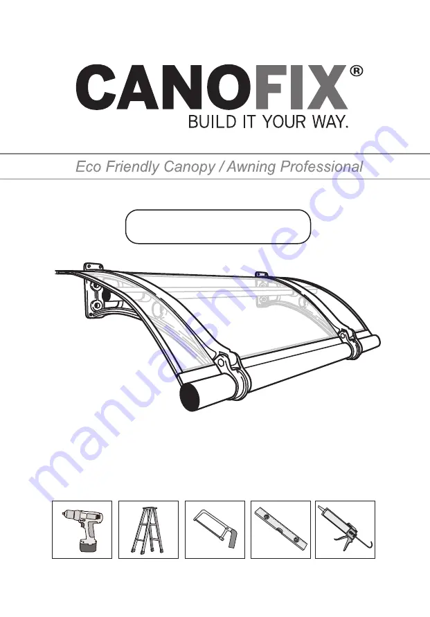 Canofix Eco Friendly Canopy Скачать руководство пользователя страница 1