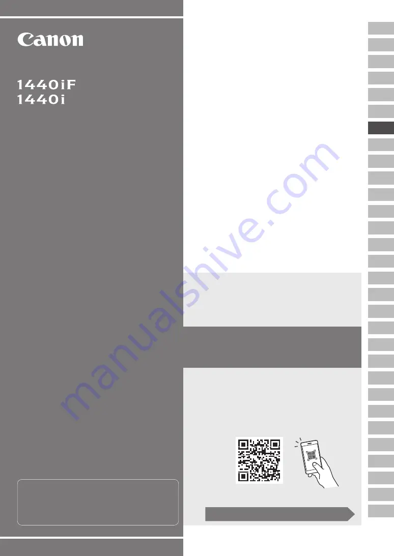 Canon 1440iF Setup Manual Download Page 37