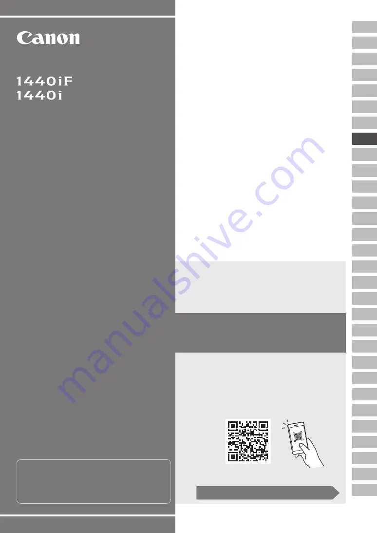 Canon 1440iF Setup Manual Download Page 43