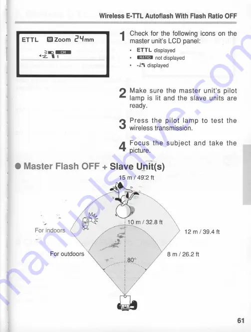 Canon 550EX - Speedlite - Hot-shoe clip-on Flash Full Manual Download Page 12