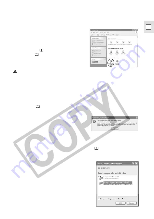 Canon 70 MC - ZR70MC MiniDV Digital Camcorder Instruction Manual Download Page 13