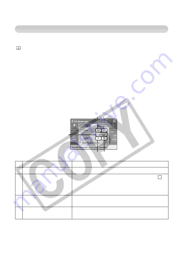 Canon 70 MC - ZR70MC MiniDV Digital Camcorder Instruction Manual Download Page 44