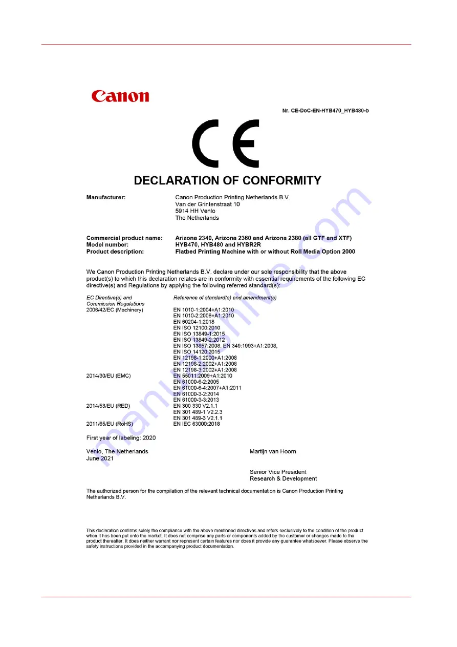 Canon Arizona 2300 Series Скачать руководство пользователя страница 236