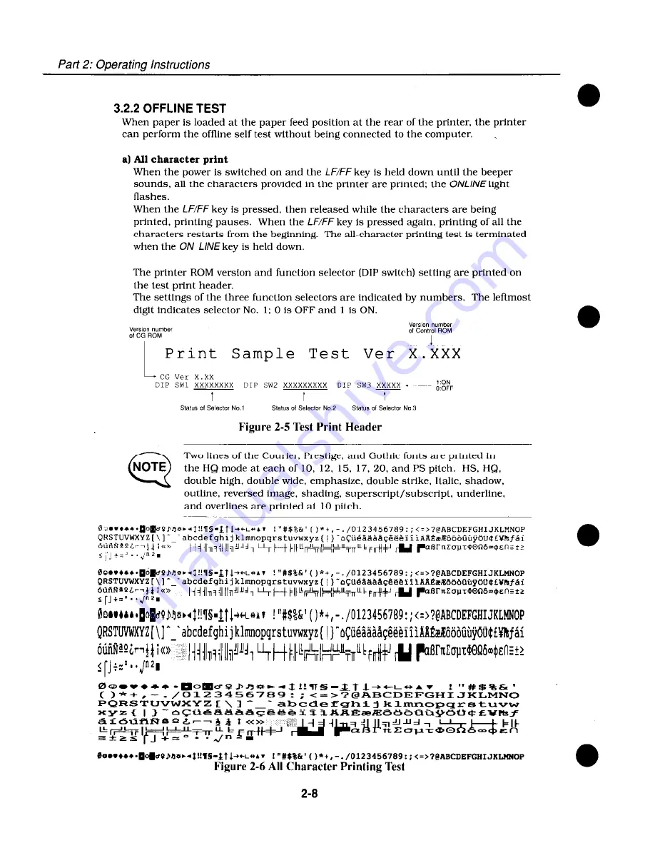 Canon BJ330 - BJ 330 B/W Inkjet Printer Service Manual Download Page 16