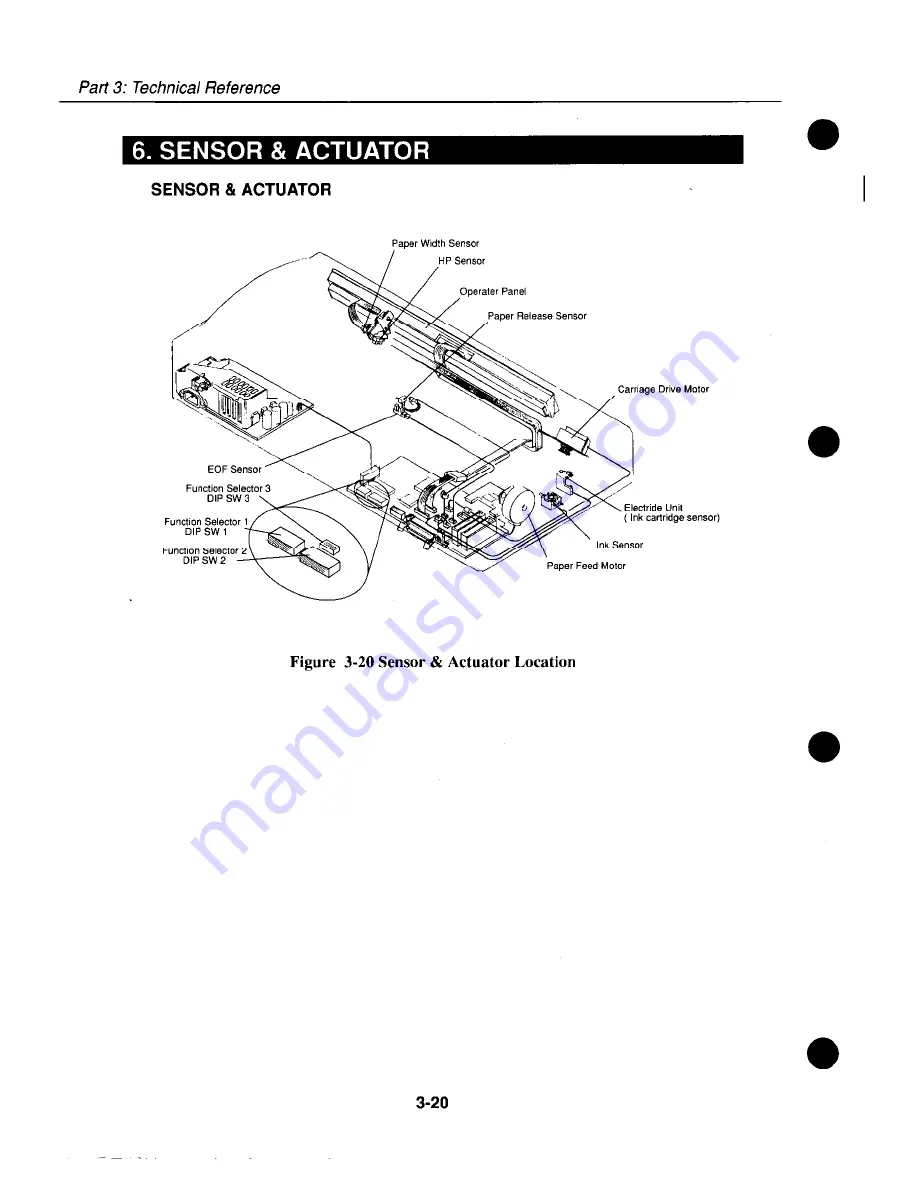 Canon BJ330 - BJ 330 B/W Inkjet Printer Service Manual Download Page 61