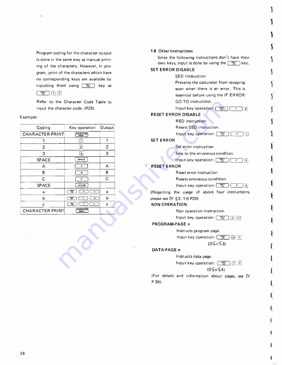 Canon Canola SX-300 series Instructions Manual Download Page 24