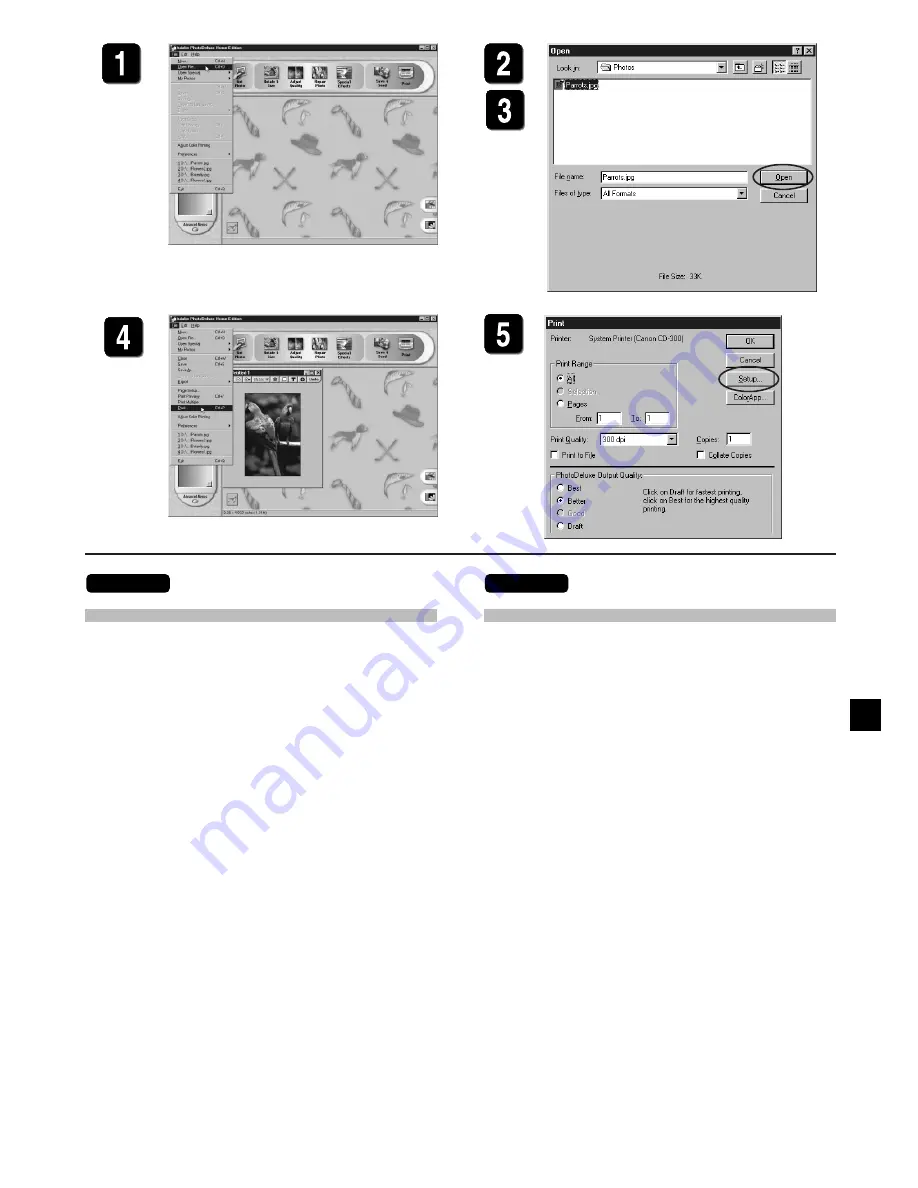 Canon CD-300 Скачать руководство пользователя страница 23