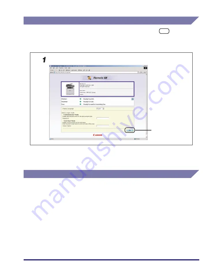 Canon Color imageCLASS MF8180c Network Manual Download Page 8