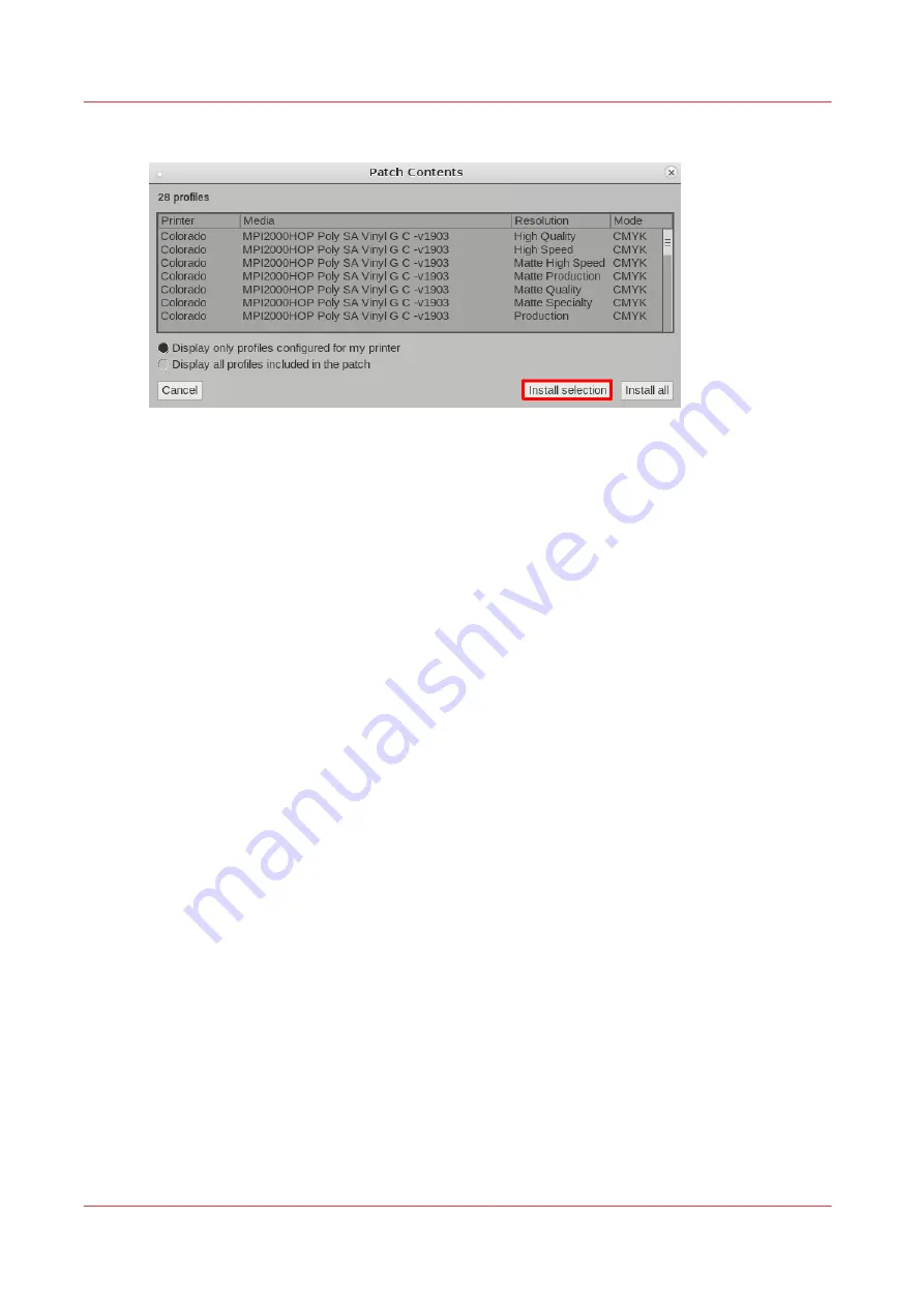 Canon Colorado 1650 Operation Manual Download Page 54