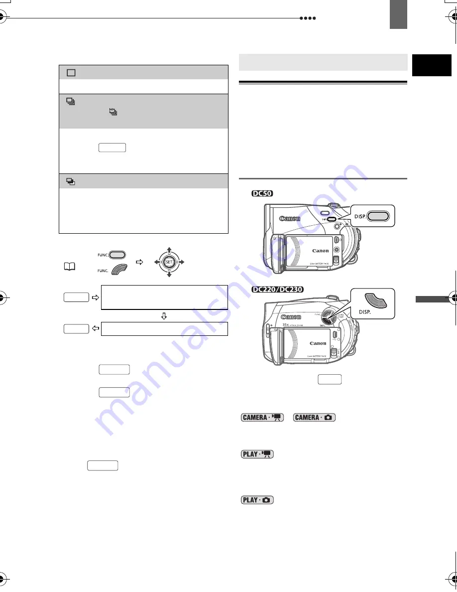 Canon DC220 Instruction Manual Download Page 63