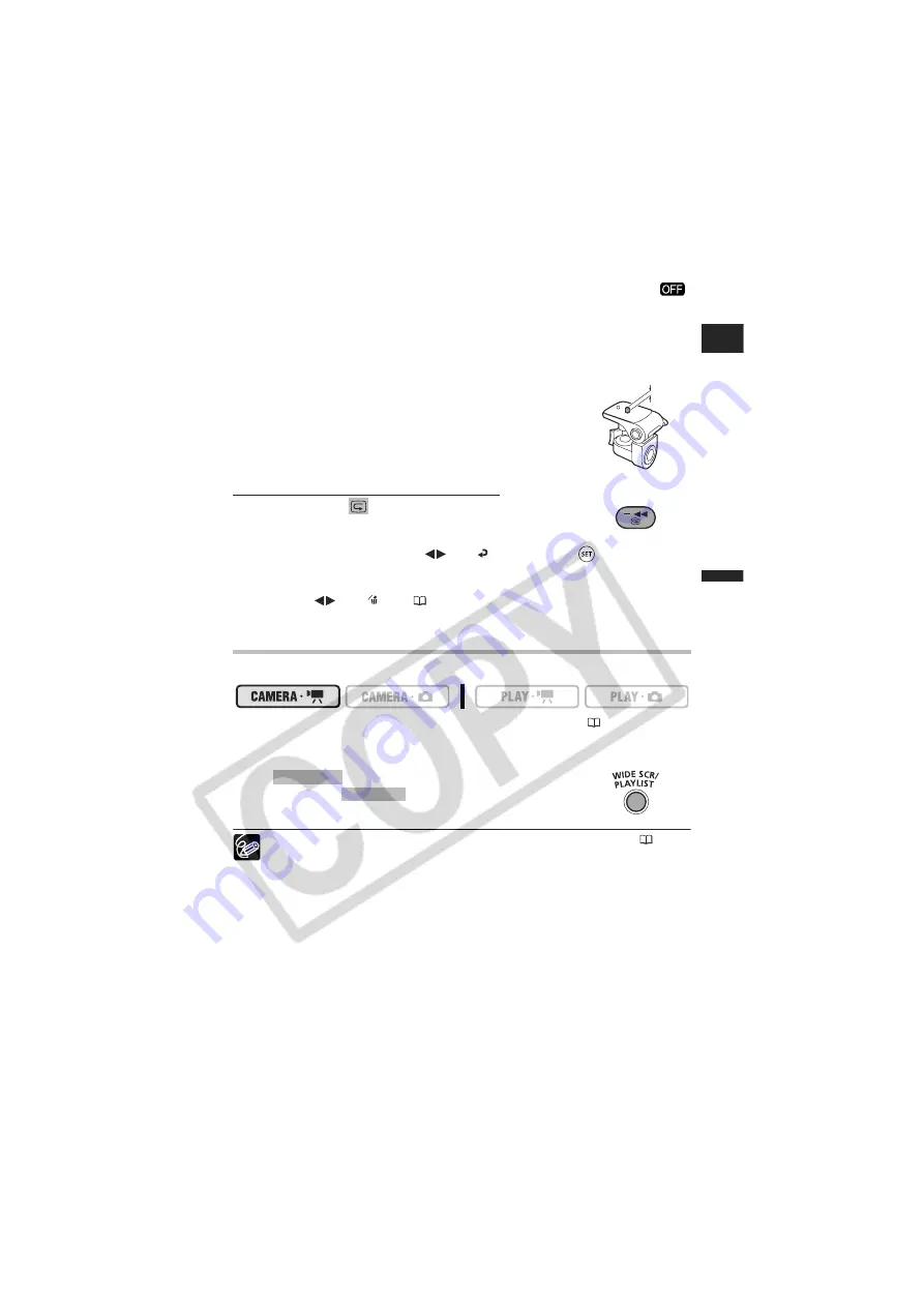 Canon DCD CAMCORDER Instruction Manual Download Page 23