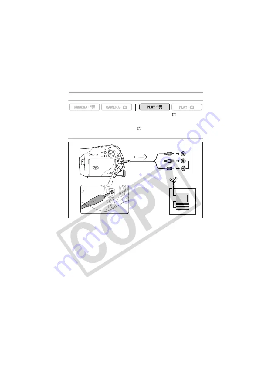 Canon DCD CAMCORDER Instruction Manual Download Page 62