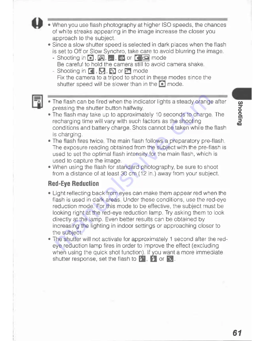 Canon Digital IXUS I5 User Manual Download Page 63