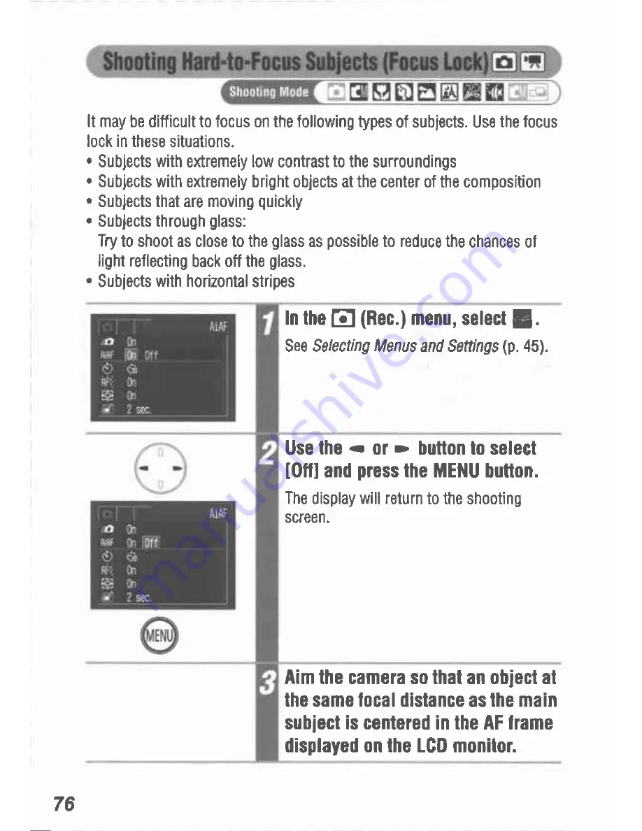 Canon Digital IXUS I5 User Manual Download Page 78