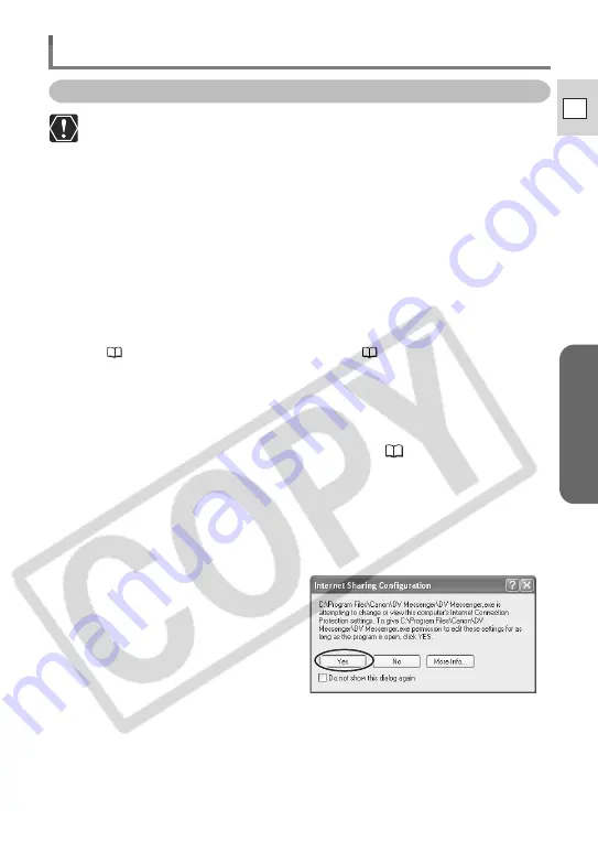 Canon DV Network Instruction Manual Download Page 33