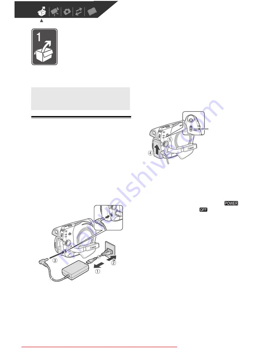 Canon DVD CAMCORDER DC410 Скачать руководство пользователя страница 16