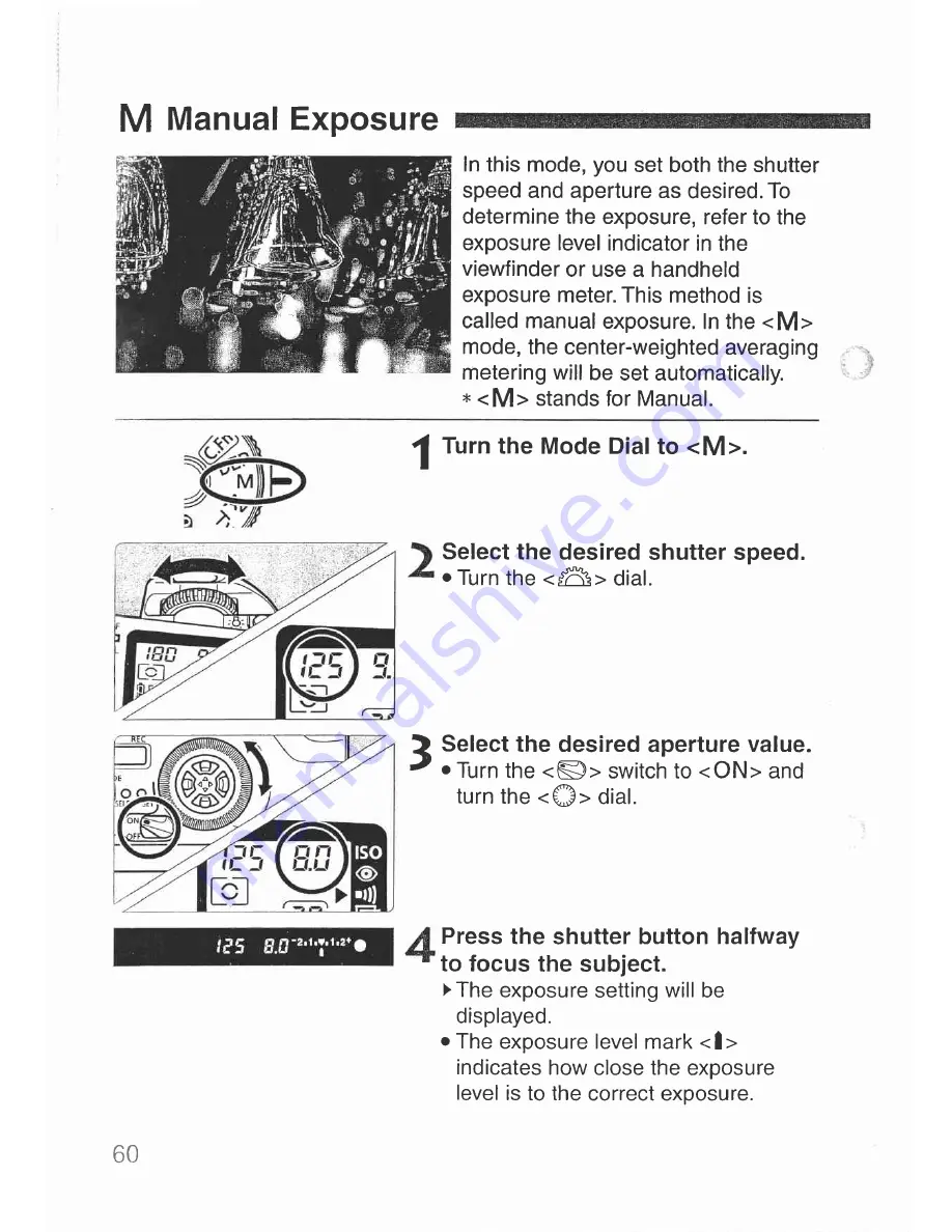 Canon Elan 7 NE 30V Date Instructions Manual Download Page 60