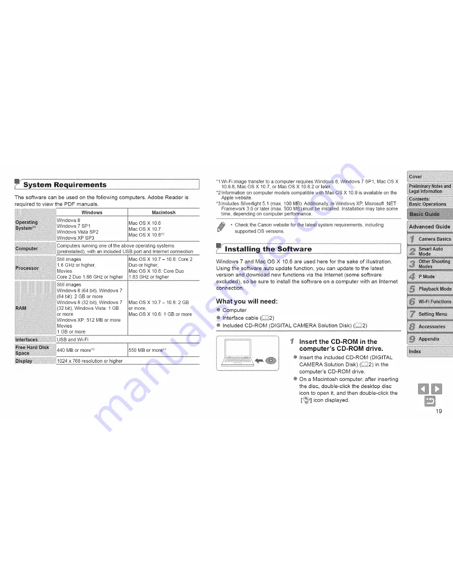 Canon ELPH130IS IXUS 140 User Manual Download Page 19