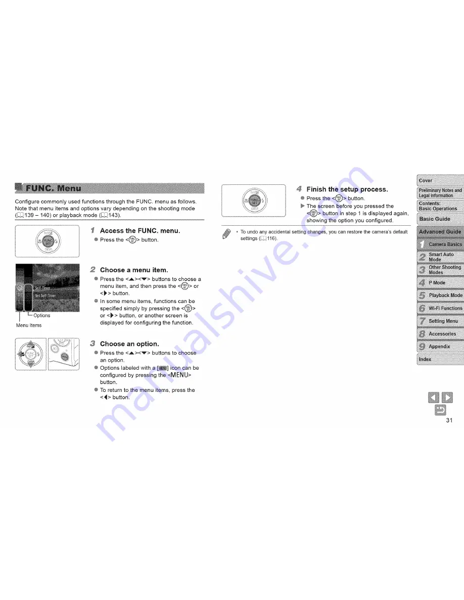 Canon ELPH130IS IXUS 140 User Manual Download Page 31