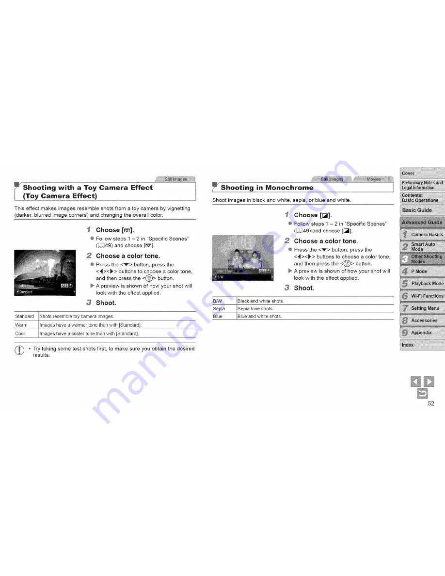 Canon ELPH130IS IXUS 140 User Manual Download Page 52