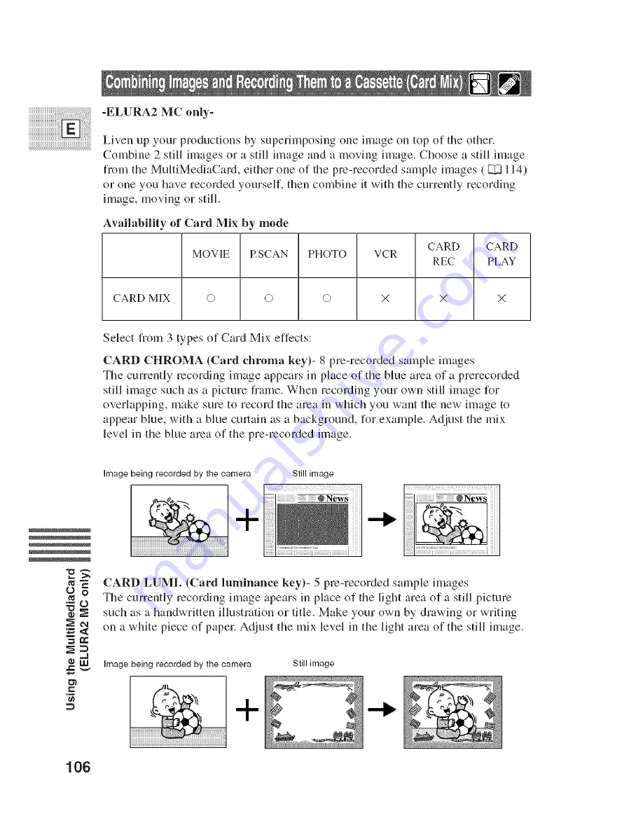 Canon ELURA 2 MC Instruction Manual Download Page 106