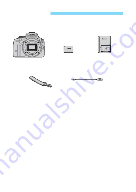 Canon EOS 100D Instruction Manual Download Page 4