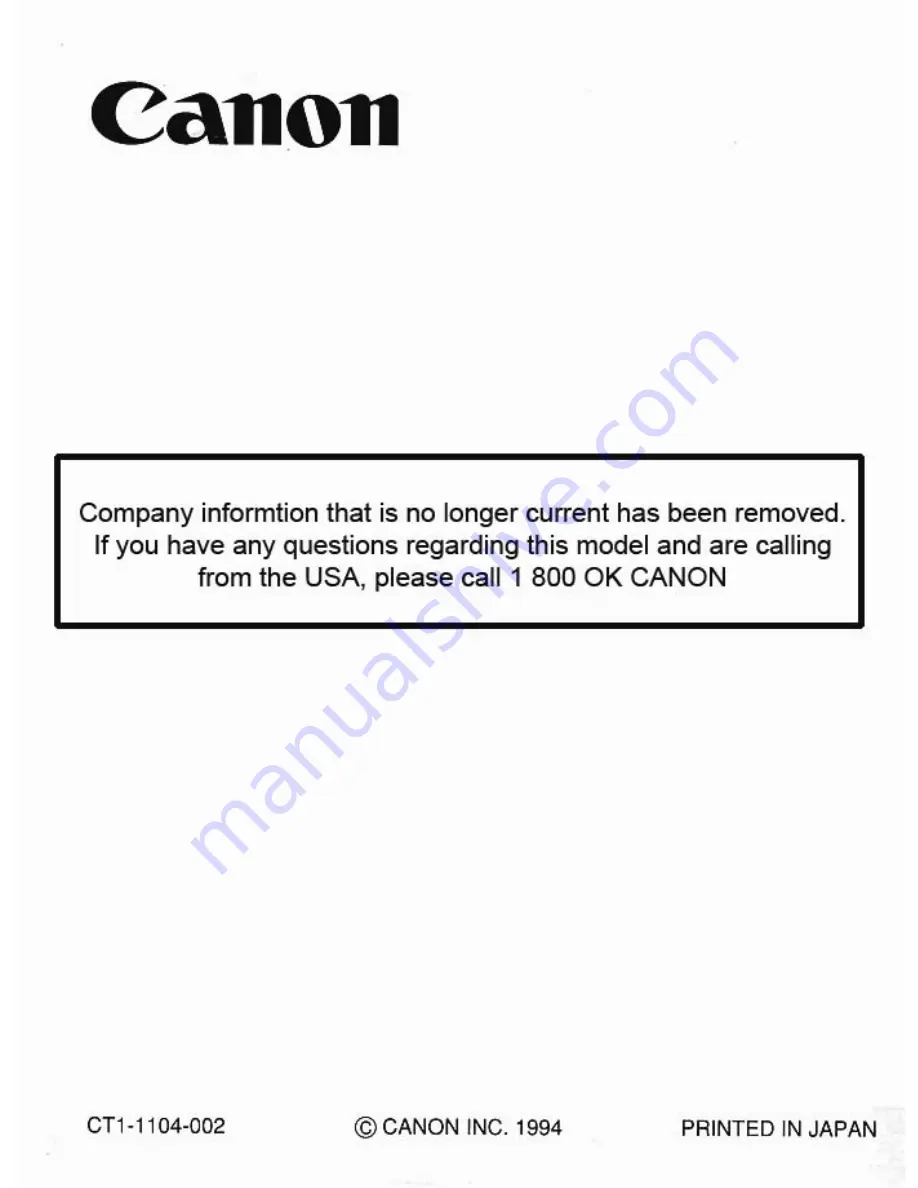 Canon EOS 1N Instructions Manual Download Page 120