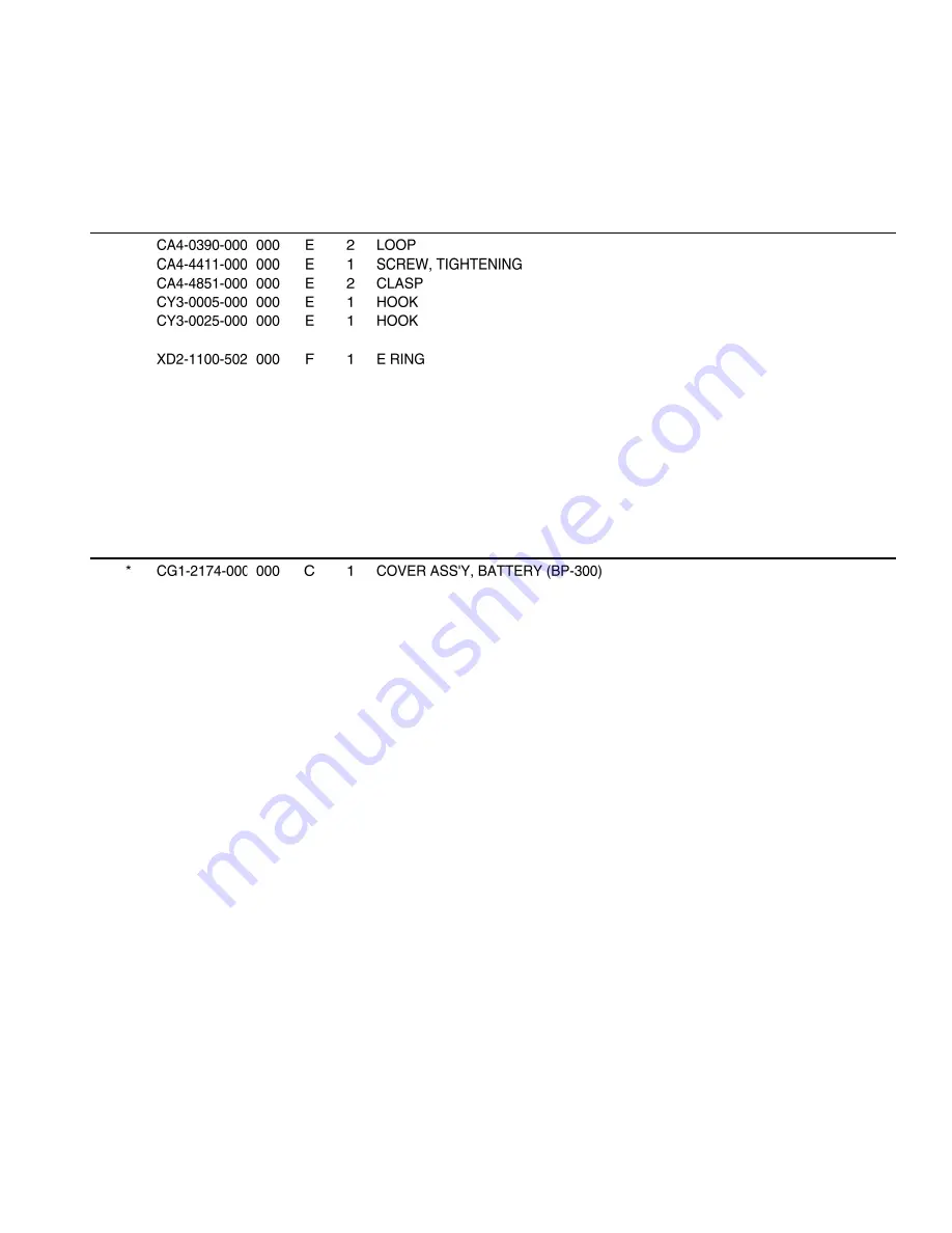 Canon EOS 30/DATE Parts Catalog Download Page 35