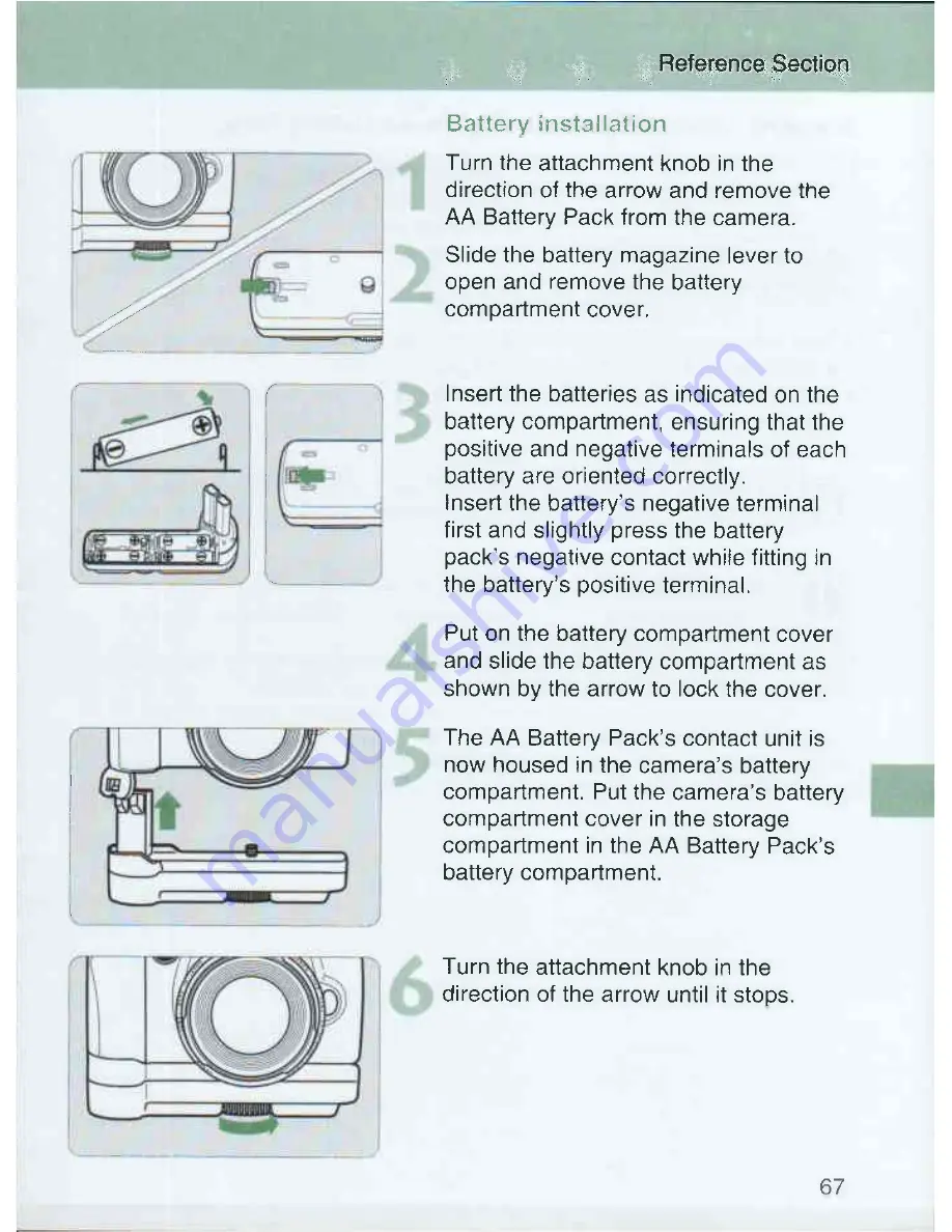 Canon EOS 88 QD Instructions Manual Download Page 67