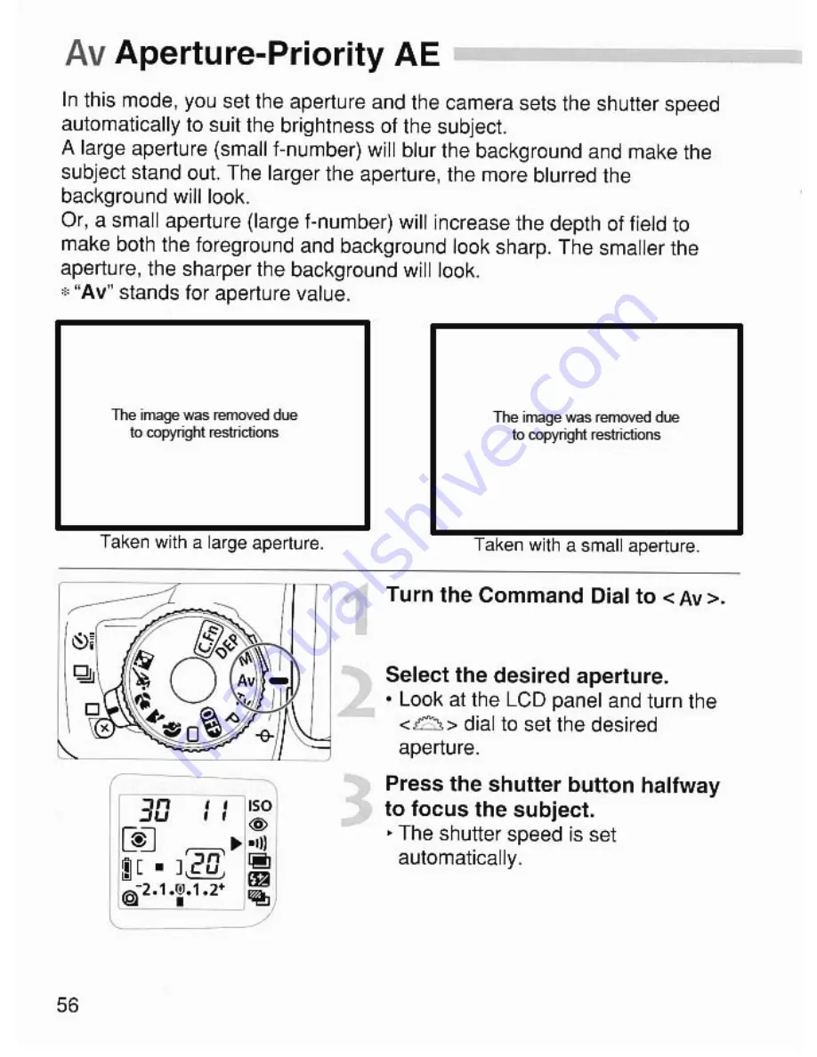 Canon EOS EOS 7 User Manual Download Page 56