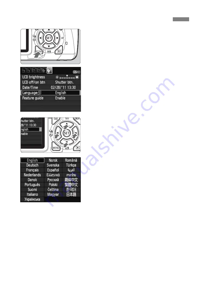 Canon EOS Rebel T3 Basic Instruction Manual Download Page 28