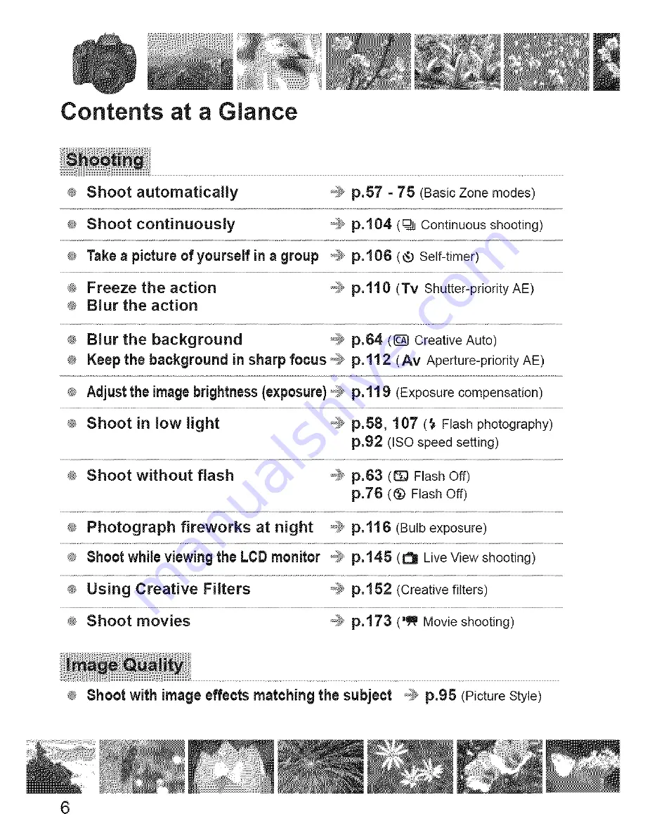 Canon EOS REBEL T5I EOS 700D Instruction Manual Download Page 6